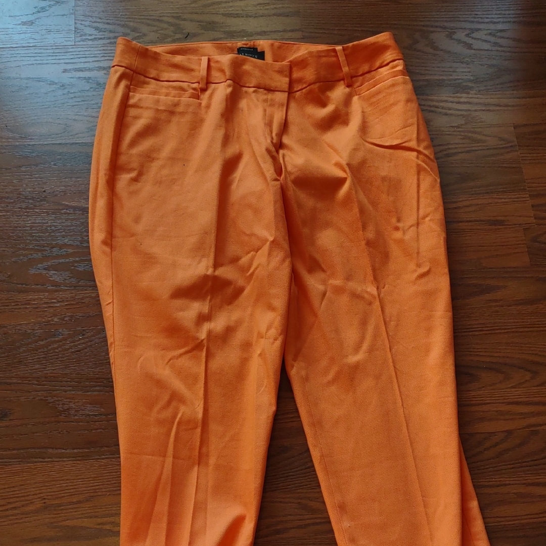 Talbots Orange Women's Dress Pants.